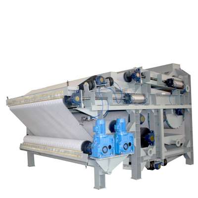 Filter press for sludge dewatering equipment