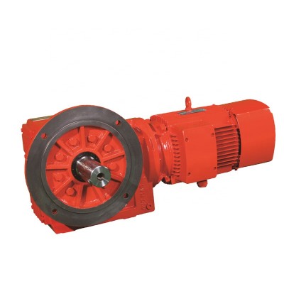 KF67 Helical bevel geared motor